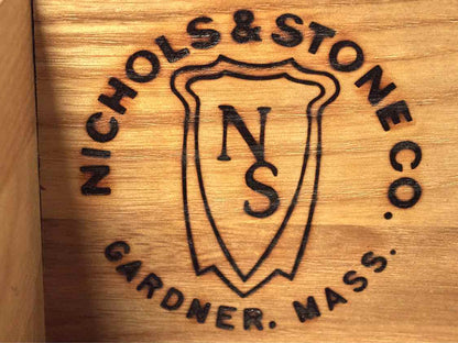 Nichols & Stone Mission Server in Oak with Cherry Finish and Bronze Pulls