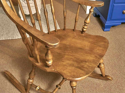 Ethan Allen  Cherry Finish Rocking Chair
