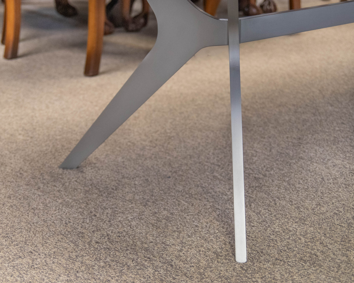 Old Biscayne Designs 'Lafayette' Dining Table In Grey Toned Driftwood Finish