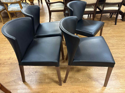 Crate & Barrel Set of 4 'Curran' Dining Chairs