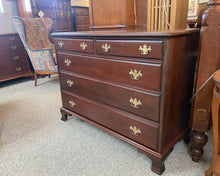 Solid Mahogany Five Drawer Chest