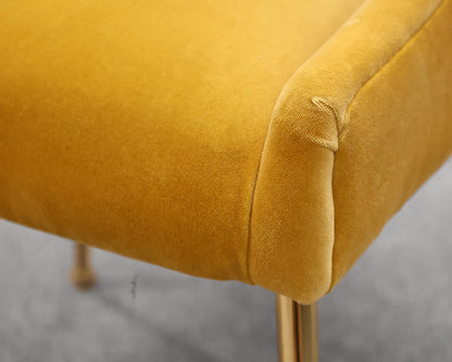 Set of (6) Anthropologie Elowen Chairs in Performance Velvet