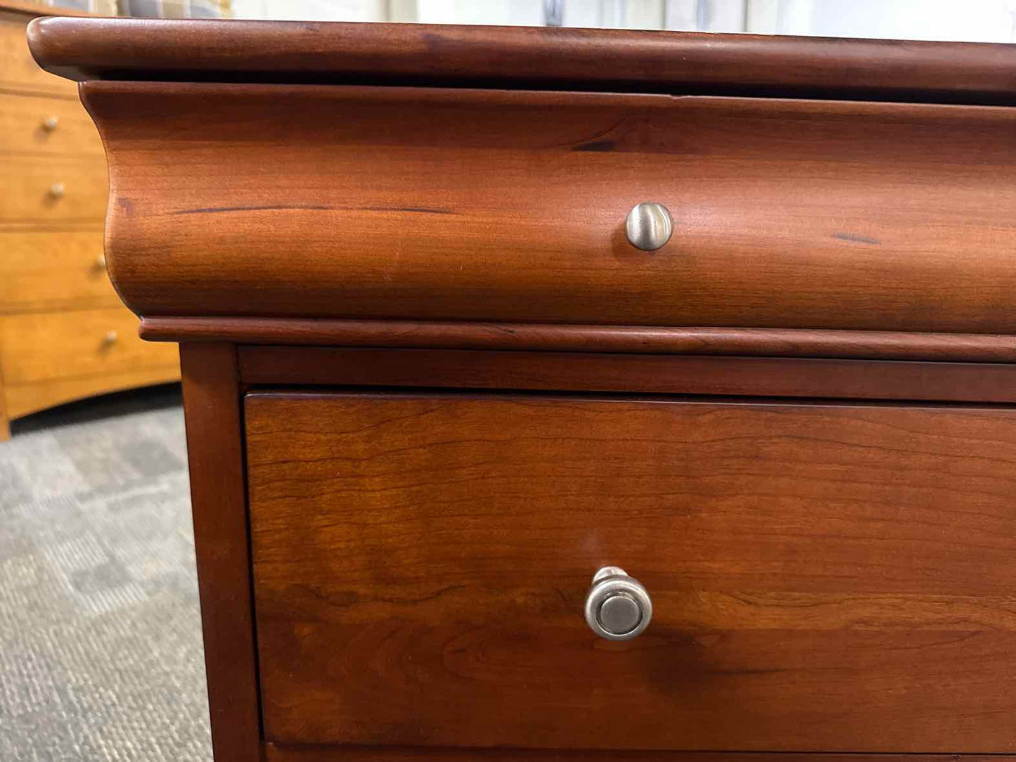 Mastercraft Cherry 3-Drawer Nightstand