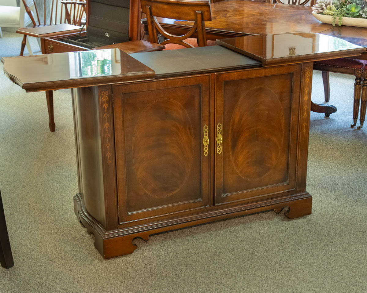 Drexel Mahogany Slide Top Server
