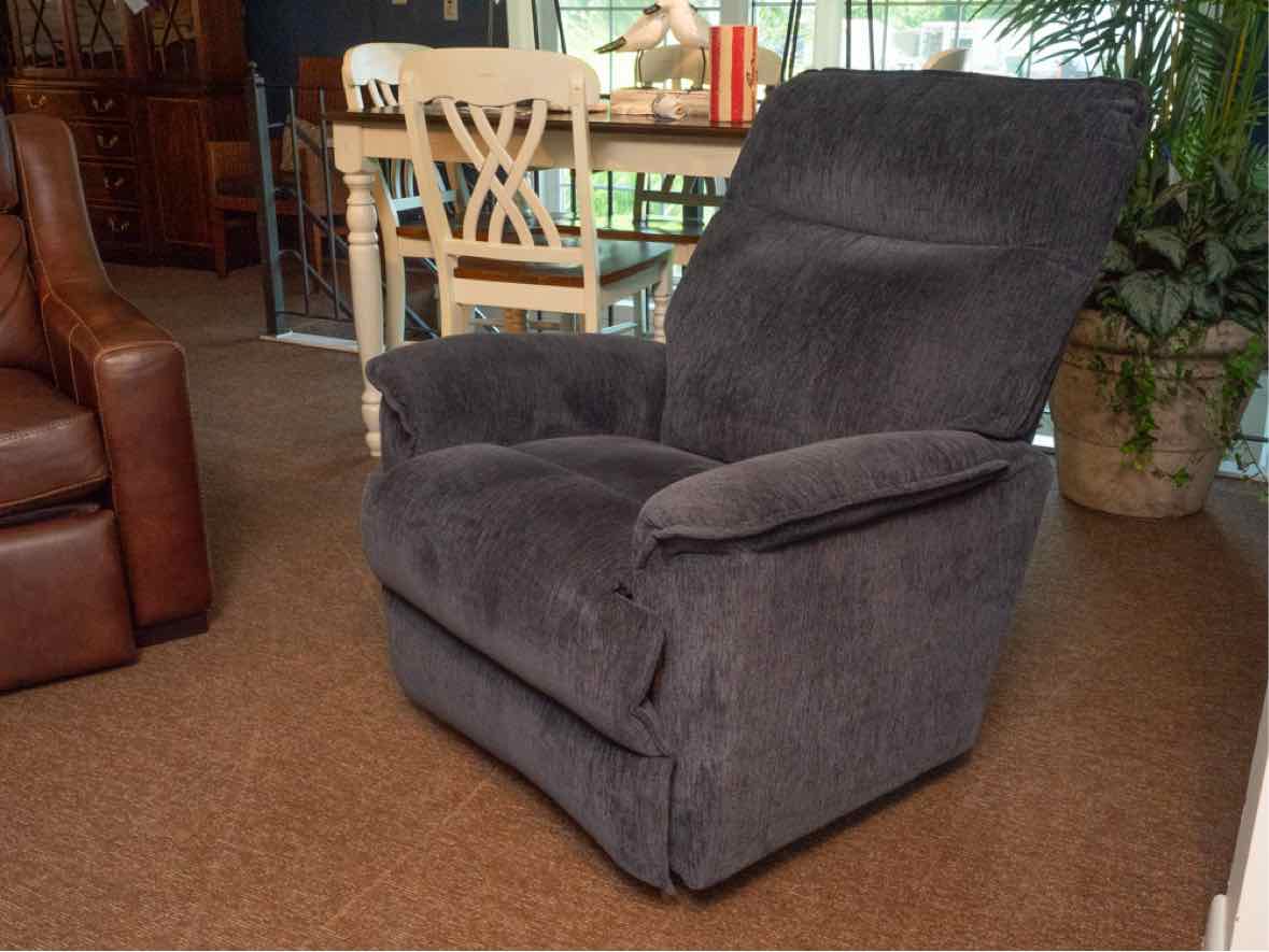 La-Z-Boy  'Jay" Blue Upholstered Recliner