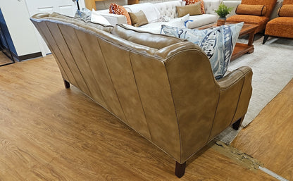 McKinley of Hickory Inc Leather Sofa