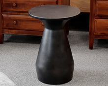 Round Metal Drink Table