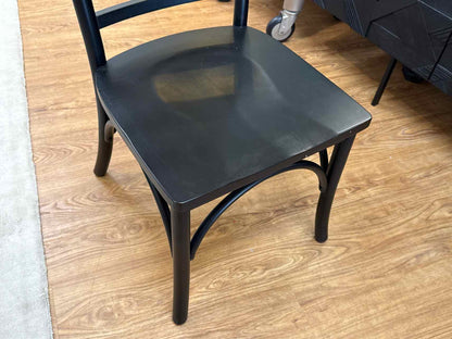Set of 8 Black Magnolia Home Dining Chairs