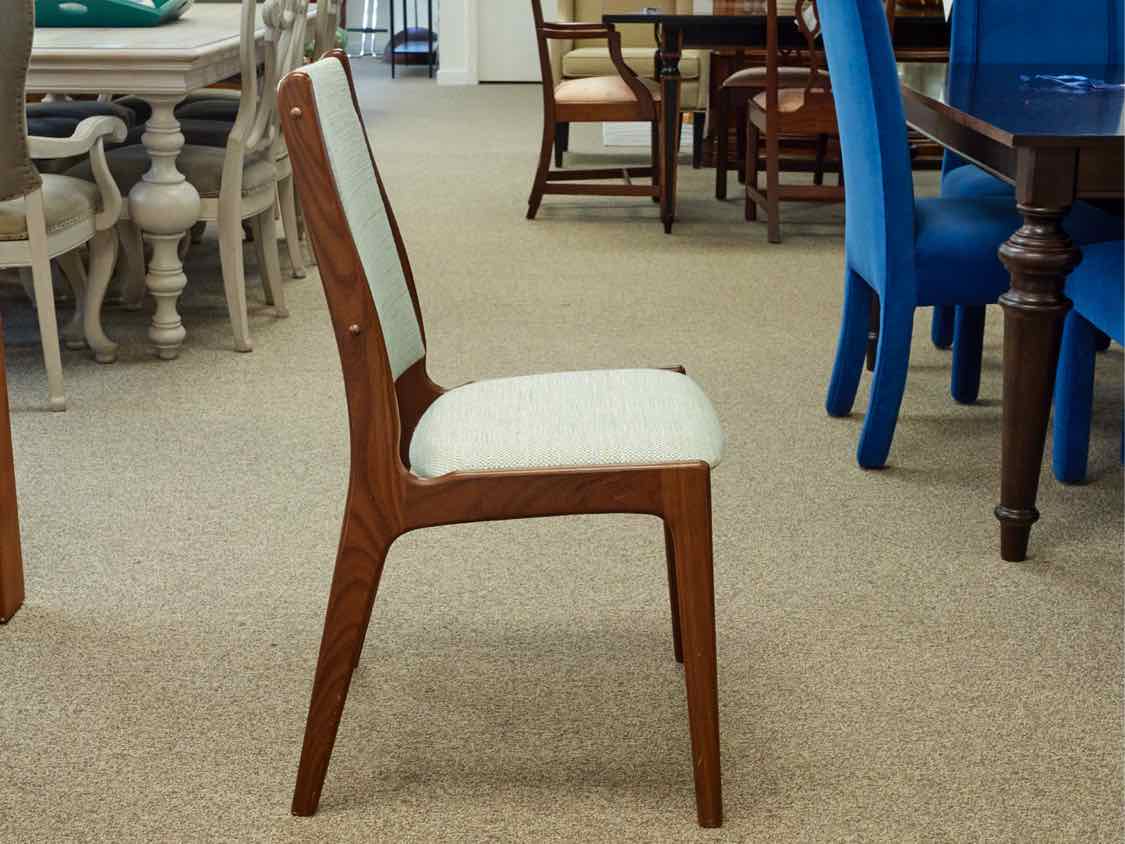 Set of Vintage MCM Walnut Dining Chairs