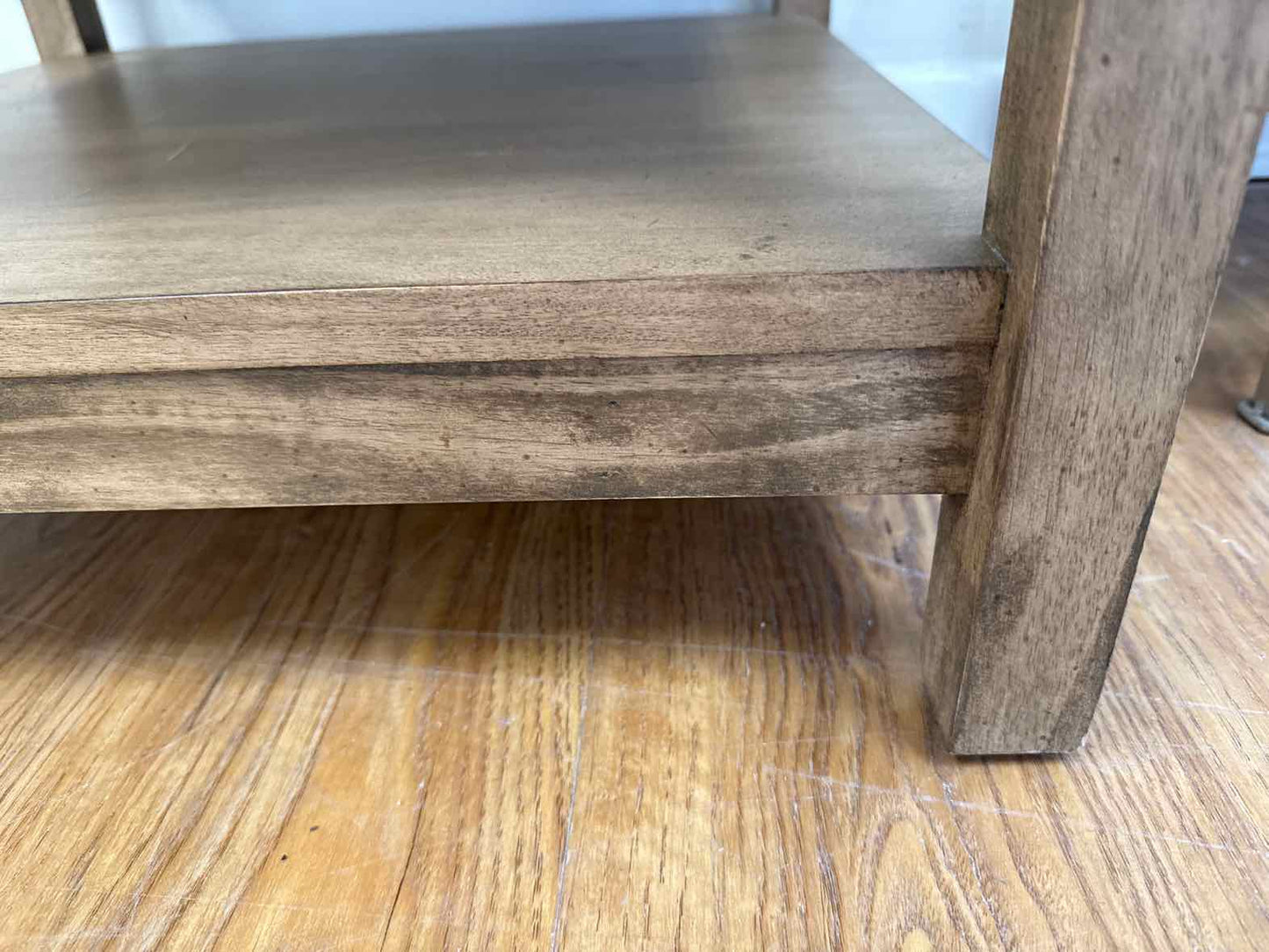 Ethan Allen Maple 3-Tier Side Table