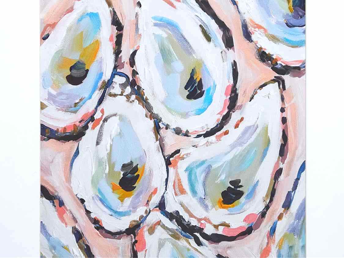 Framed Giclee:  "Oyster Shells II"