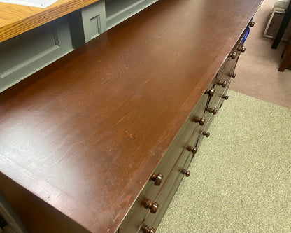 Bench Made Solid Cherry Finish 8 Drawer Dresser