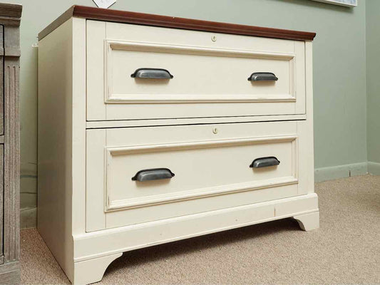 Aspen Home  Cream 2 Lateral Drawer File Cabinet