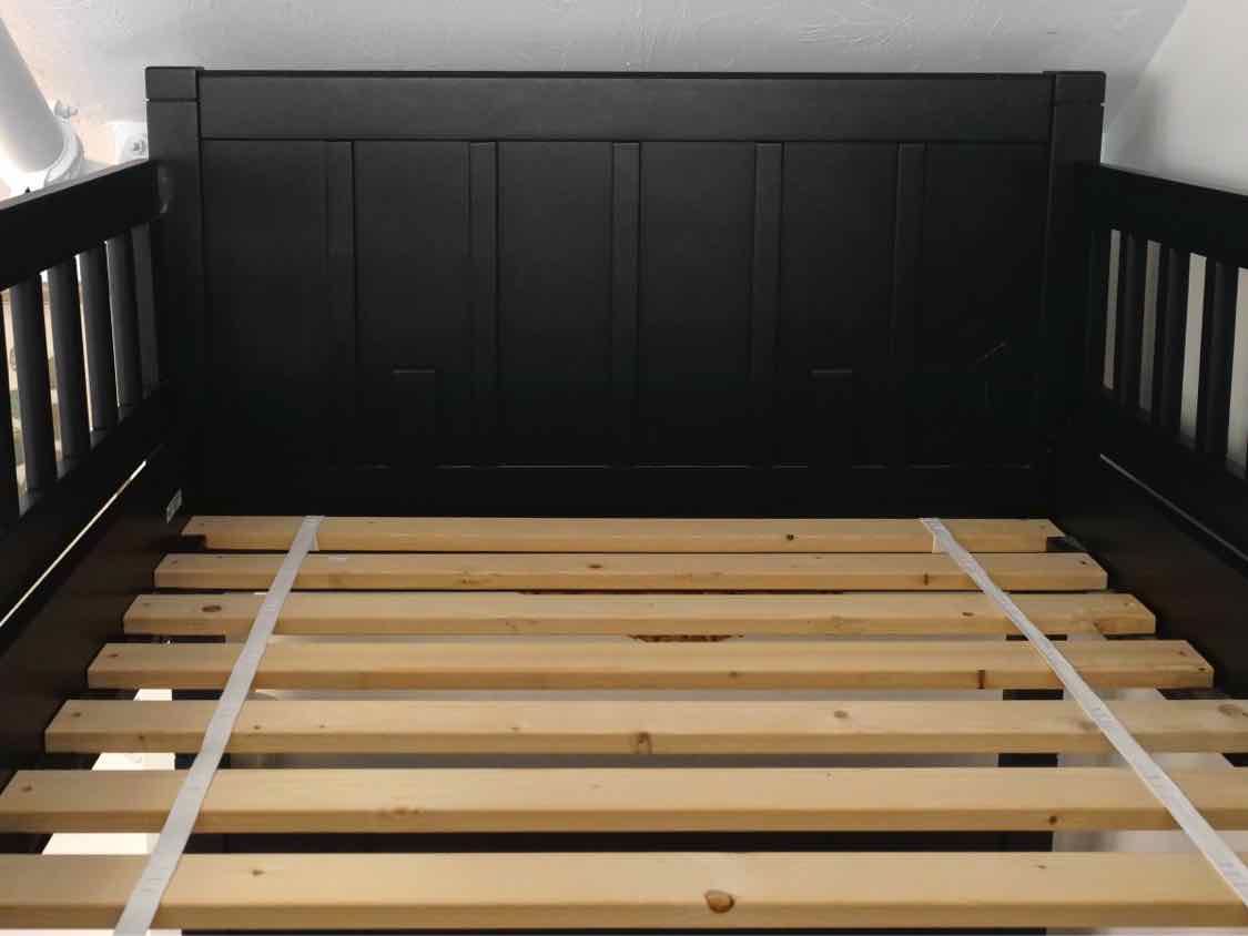 Pottery Barn Midnight Blue/Black Bunkbed with Ladder