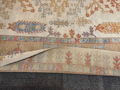Floral Wool Area Rug