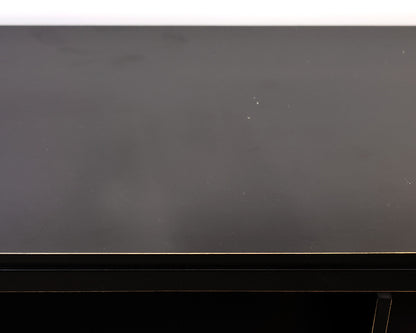 Ballard Design Black Bookcase Console