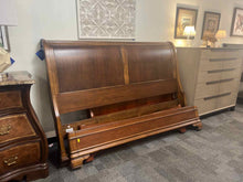 Ethan Allen Walnut King Bed
