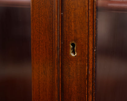 Mahogany Breakfront China Cabinet