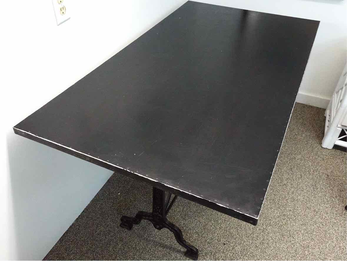 Metal Baker's Desk