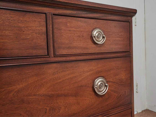 Ethan Allen  Mahogany 7 Drawer Double Dresser