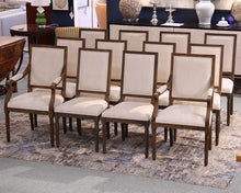 Set of 12 Restoration Hardware Dining Chairs 2 with arms