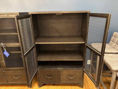 RH Vintage Industrial Steel Cabinet