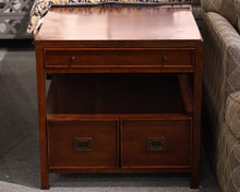 Vanguard Mahogany Accent Table