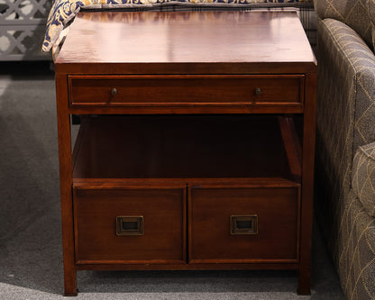 Vanguard Mahogany Accent Table