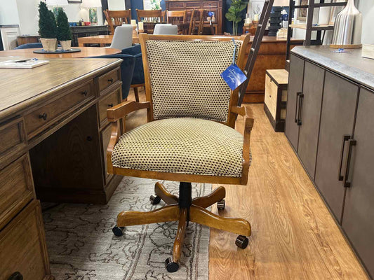 Ballard Design Office Chair on Casters
