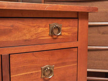 Kincaid Cherry 3 Drawer 1 Door Mission Style  Nightstand