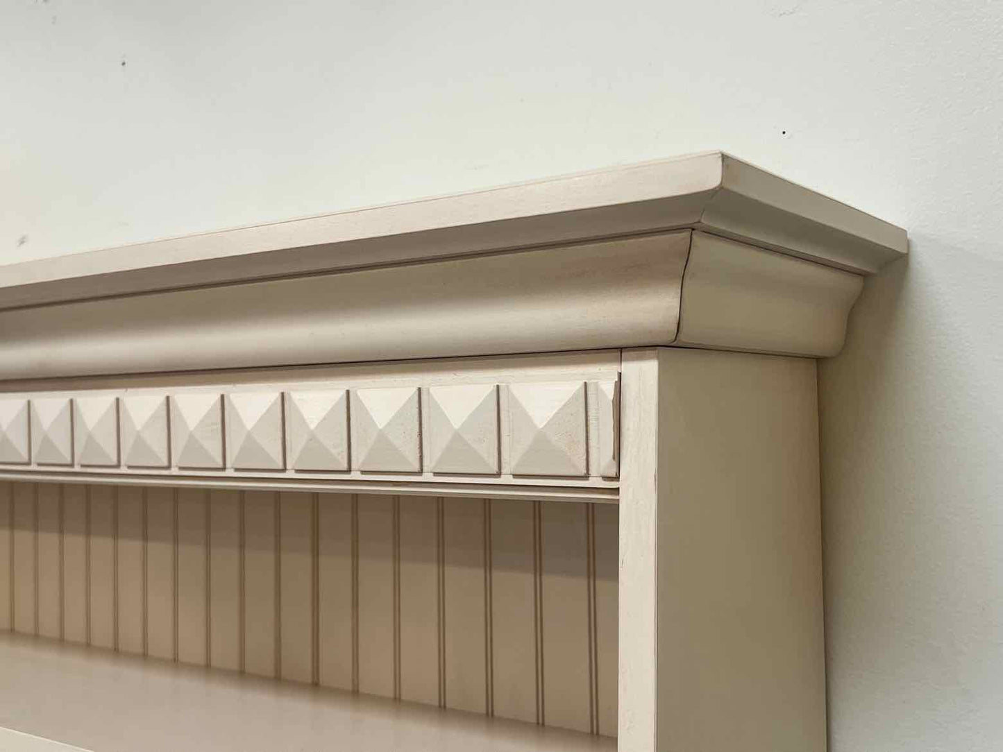 Morigeau-Lepine Off White Cabinet w/ Hutch