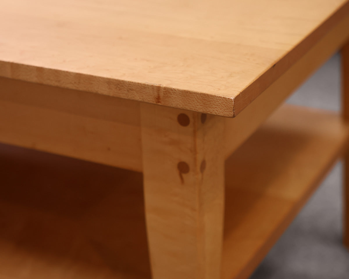 Pompanoosuc Mills Light Maple Coffee Table