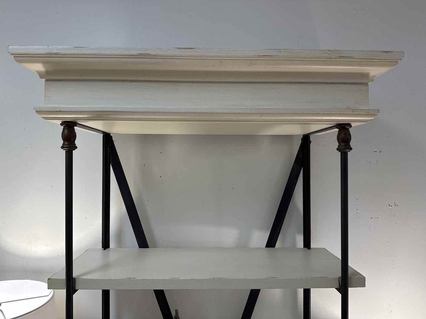 Restoration Hardware Parisian Cornice Shelving