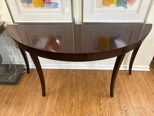 Nancy Corzine 'Andre' Demilune Table