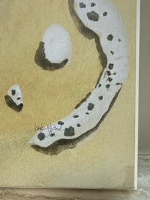 'Standing in the Waves' Framed Canvas