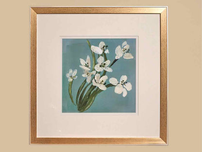 'White Tropicals' Framed Print 1/2