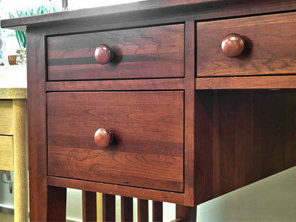 Ethan Allen Cherry File Drawer Desk