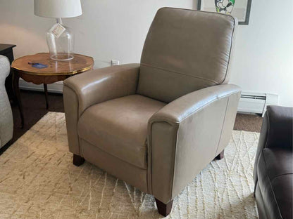Violino Taupe leather Reclining Chair