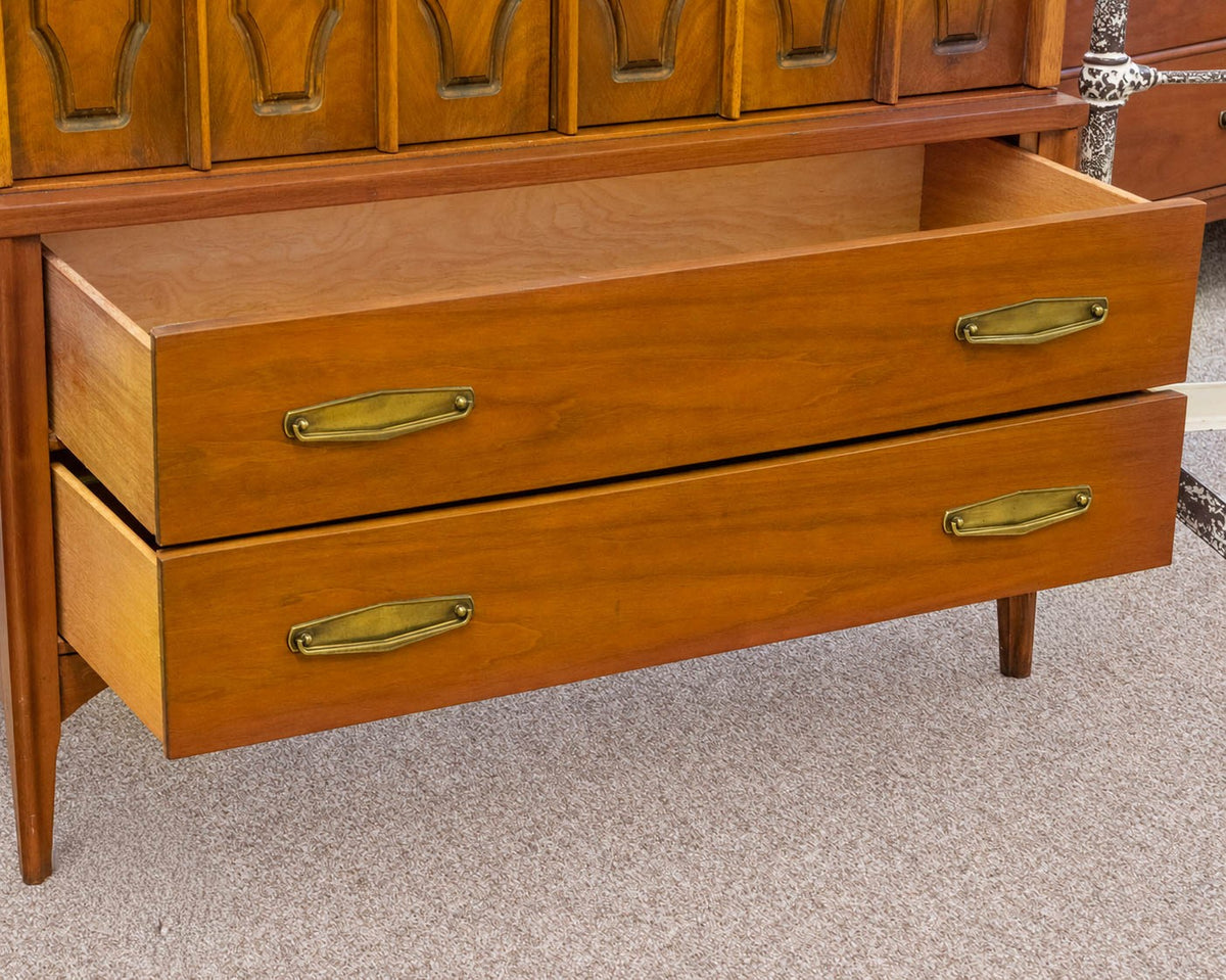 Kent Coffey 'Marquee" 5 Drawer Highboy Dresser