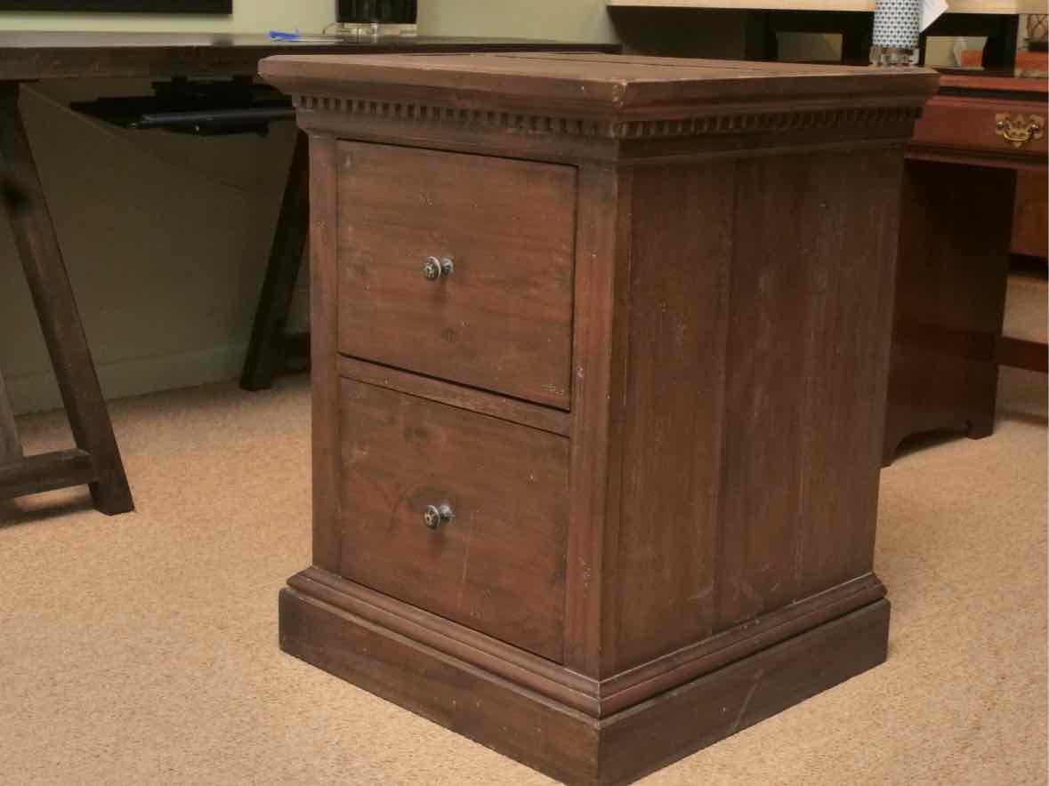 RH 2 Drawer File Cabinet with 2 Drawers