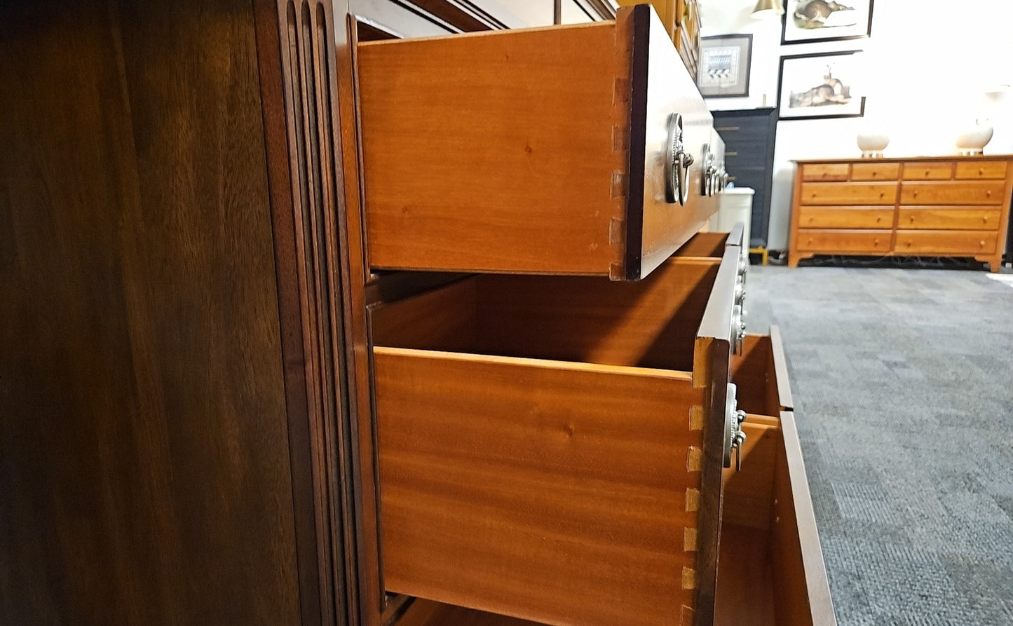 Ethan Allen Newport 'Kent' Dresser Television Cabinet