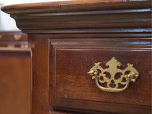 Broyhill 3 Drawer Cherry  Nightstand with gold pulls