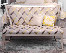 Custom Contemporary Upholstered Bench