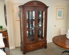 Ethan Allen 'British Classics' Cherry Display Cabinet