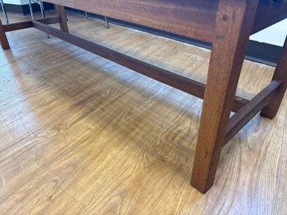 Four Seasons Curved Wooden Bench