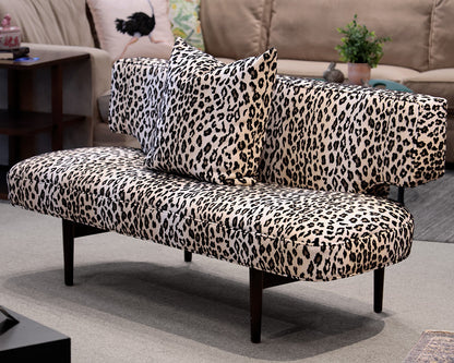 Animal Print Settee