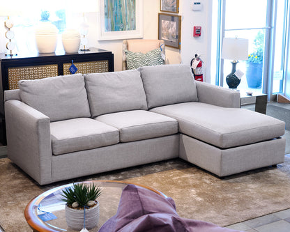 Crate & Barrel 'Axis' Sofa Chaise Lounger