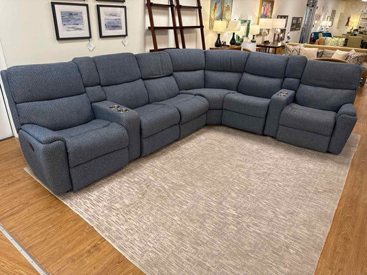 Flexsteel 6-Piece Reclining Sectional