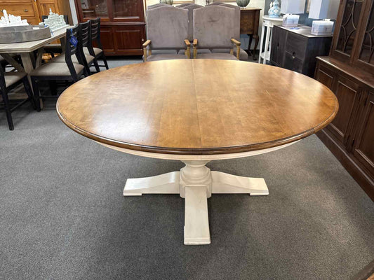 Ethan Allen 'Cooper' Round Dining Table