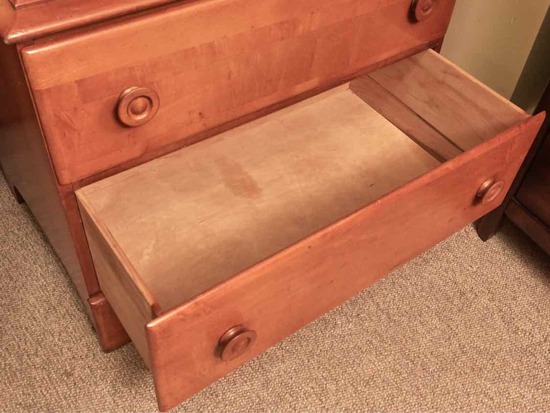 Solid Sugar Maple 4 Over 2 Drawer  Chest